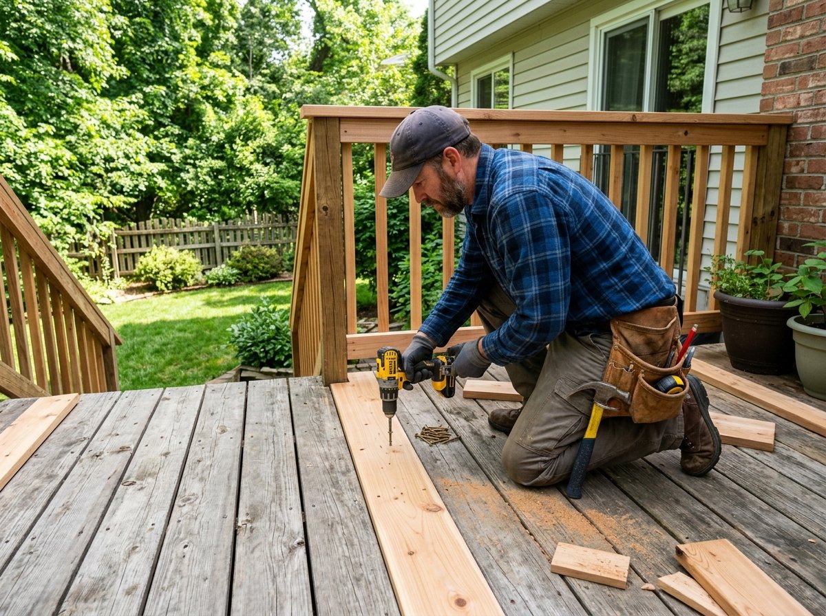 Deck repairs